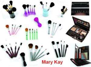 Mary Kay Brush Set Sponges Brow Tools Applicators   NEW  