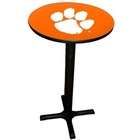 Sports Fan Products Clemson Tigers Black Base Game Room Table