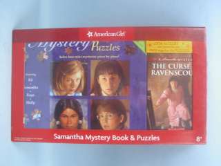 Samantha Mystery Book & Puzzles   American Girl Retired  