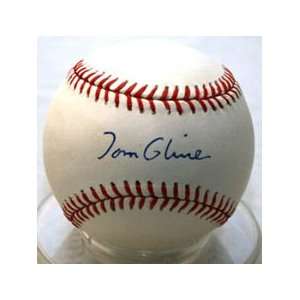  Signed Tom Glavine/Autographed Baseball