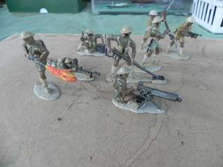 Airfix and Starlux Handpainted Desert Rats  