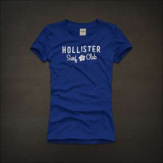 2012 NEW Hollister by Abercrombie womens Crescent Bay Graphic Tee T 