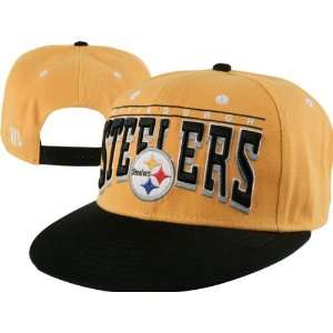 Pittsburgh Steelers 2 Tone Hard Knocks Snapback Hat  