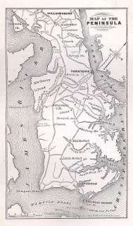 George McClellan official report Antietam Peninsula Richmond orders 