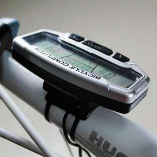   Bicycle Road Bike Computer LCD Odometer Speedometer Stopwatch SD558A