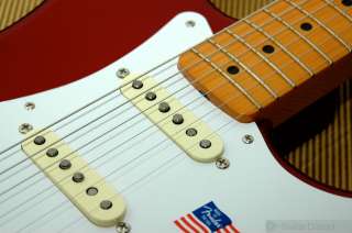   Fender ® American Vintage 57 Stratocaster, Strat, in Candy Apple Red