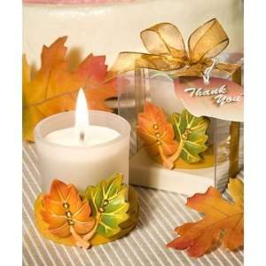    Leaf Design Candle Favors (36   71 items)