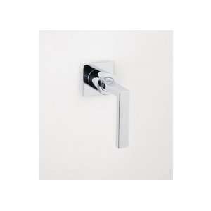 Rohl Wave Volume Control Trim with Lever Handle & Square Trim Plate 