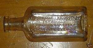 1900 Twitchell Champlin Co Portland Boston Clear Bottle  