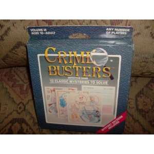  Crime Busters Detective Game Volume III Toys & Games