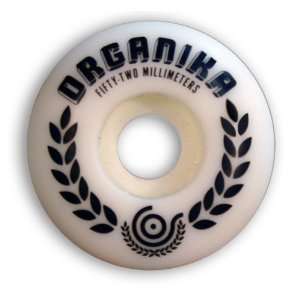 Organika Price Point Skateboard Wheels (52mm)  Sports 