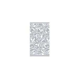 Silver Scroll Guest Towels