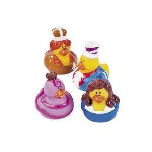  12 pc   Alice in Wonderland Rubber Duckys Toys & Games