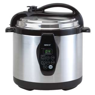  Nesco Stainless Steel 6 Quart Electric Programmable 