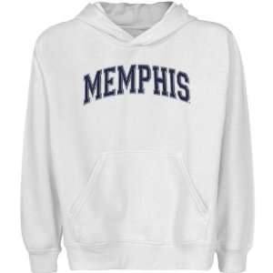  NCAA Memphis Tigers Youth White Arch Applique Pullover 