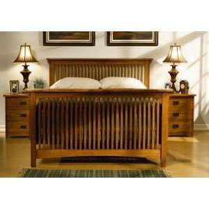  Mission Slatted Bed (King)   Low Price Guarantee.