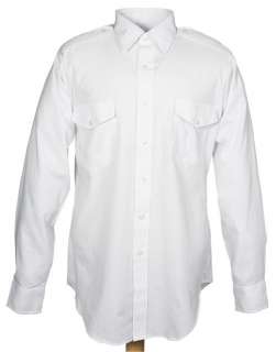  dress shirt white aviator LONG SLEEVE 20 sleeve 32 33 NEW  