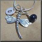 Sterling Silver Gemstone Dragonfly Pin 1 5  