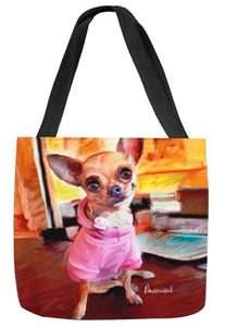 Chihuahua Tote Bag Purse Shopper 18 Manual Woodworkers & Weavers 