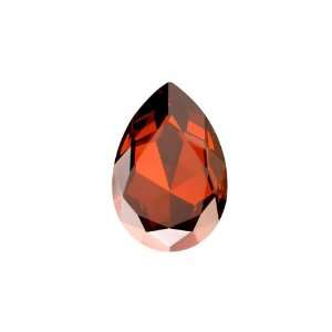    4327 30mm Fancy Pear Crystal Red Magma Arts, Crafts & Sewing