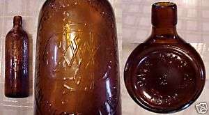 Vintage 1886 Duffy Malt Wiskey Bottle ~ Rochester NY  