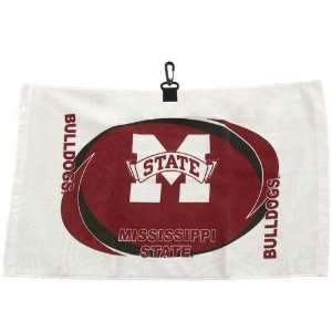   Bulldogs NCAA Printed Hemmed Towel 