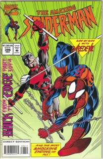 the Amazing Spider Man Comic Book #396, Marvel 1994 NEAR MINT  