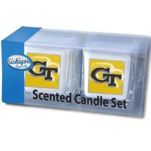  Georgia Tech Yellow Jackets College Candle Set