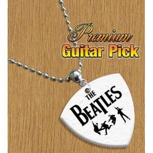  Beatles Chain / Necklace Bass Guitar Pick Both Sides 
