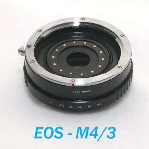  EzFoto Canon EOS EF mount lens to MFT M4/3 Micro 4/3 camera 