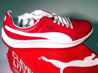 PUMA GV Special Shoes Lace Up Tennis Shoes Ribbon Red White 