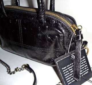 Hobo International Black Leather Purse Bag Handbag Brand New Free 