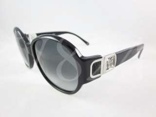CHLOE CL 2241 01 Sunglasses Black Silver Frame/ Gradient Lens CL2241 