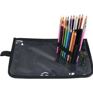  Portfolio Pencil Case with Removable Stand Holds up to 24 