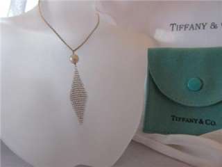 Tiffany & Co. Elsa Peretti Pearl Mesh Necklace  
