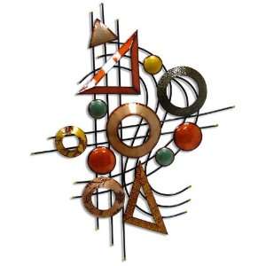 Abstract Iron Wall Decor by Style Craft 