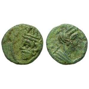  Parthian Empire, Vologases III, 105   147 A.D.; Bronze 