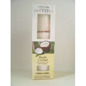 Yankee Candle Pacific Coconut Votive Candle   3 Pack