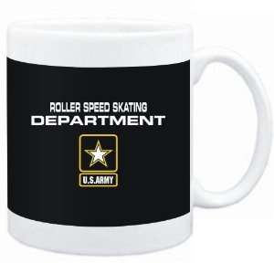  Mug Black  DEPARMENT US ARMY Roller Speed Skating 