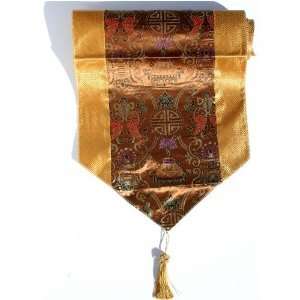  Gold Blessings Chinese Table Runners