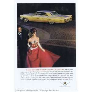  1962 Cadillac 4 Door Sedan Vintage Ad 