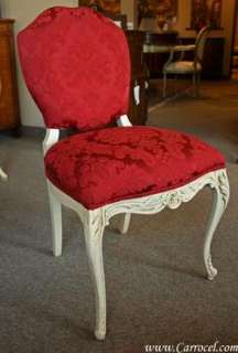 Antique Louis XV Style Vanity Slipper Bedroom Chair  