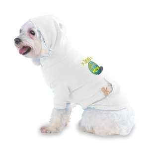 Isiah Rocks My World Hooded (Hoody) T Shirt with pocket for your Dog 