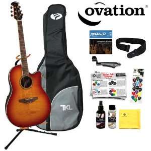  Ovation CC28 HBY Acoustic Electric Guitar with DPS/Planet 