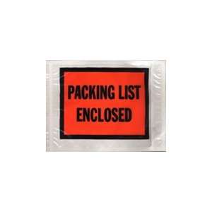  4 1/2 x 6 Packing List Envelope Packing List Enclosed 