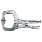 Irwin 4 in. Locking C Clamp with Swivel Pads