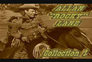 Allan Rocky Lane Super Pack ~ 51 Westerns 11 DVD New  