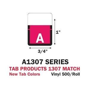  1 H x 3/4 W Tab 1307 Alpha Roll Labels A Z Set