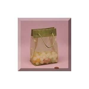   Moss Sheer Mini Shopping Bag