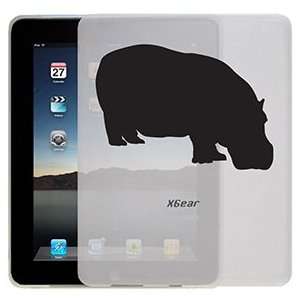  Hippopotamus on iPad 1st Generation Xgear ThinShield Case 